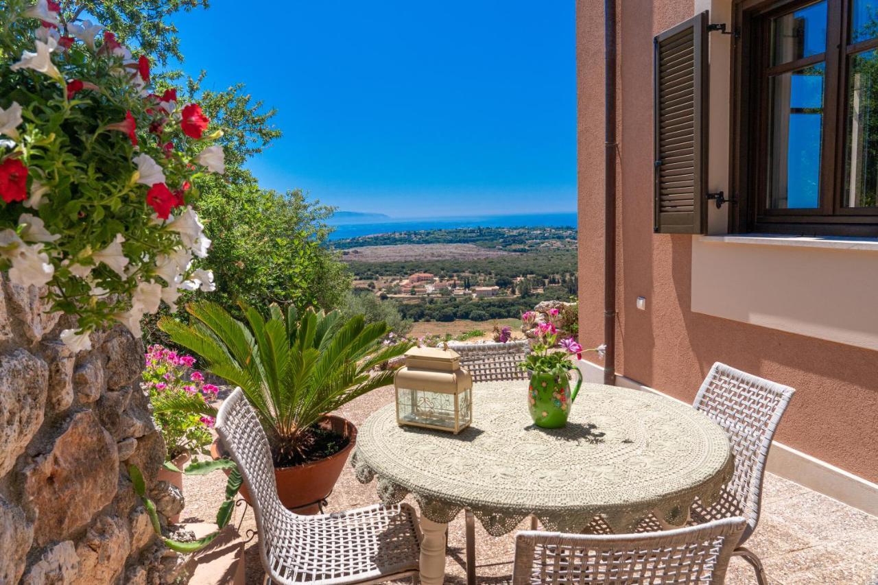 Saint George Castle Villa With Sea View Livathos  ภายนอก รูปภาพ